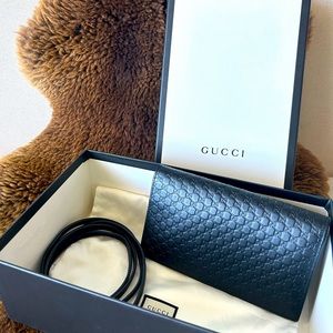 Gucci Microguccissima Wallet On Strap